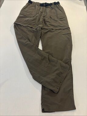 Royal Robbins Men's Olive Convertible Hiking Outdoors Pants. Medium